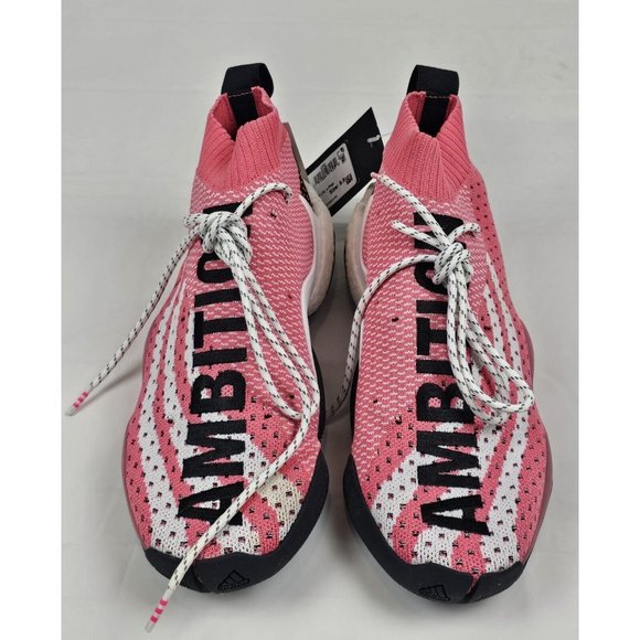 NEW Adidas Crazy BYW x Pharrell Ambition Pink (G28183) Men's Size 9.5. RARE‎ - Picture 2 of 5